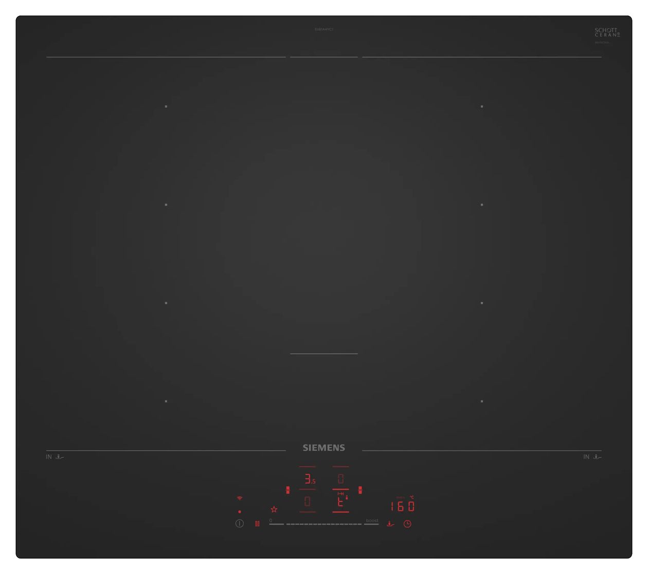 iQ700 EX61AHYC1E autarkes 59.2 cm Induktions Kochfeld/Herdplatte 4 Zone(n) 
