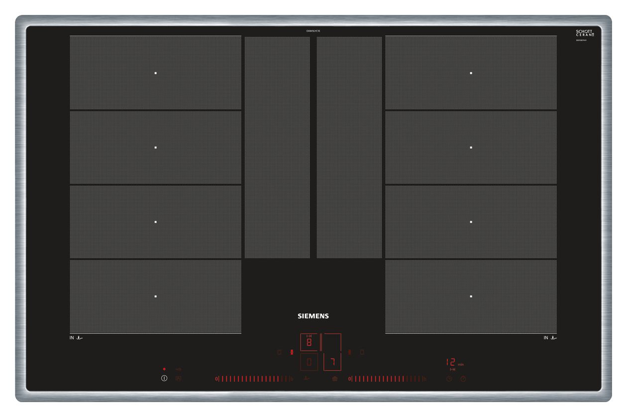 iQ700 EX845LYC1E autarkes 80cm Induktions Kochfeld/Herdplatte 4 Zone(n) 