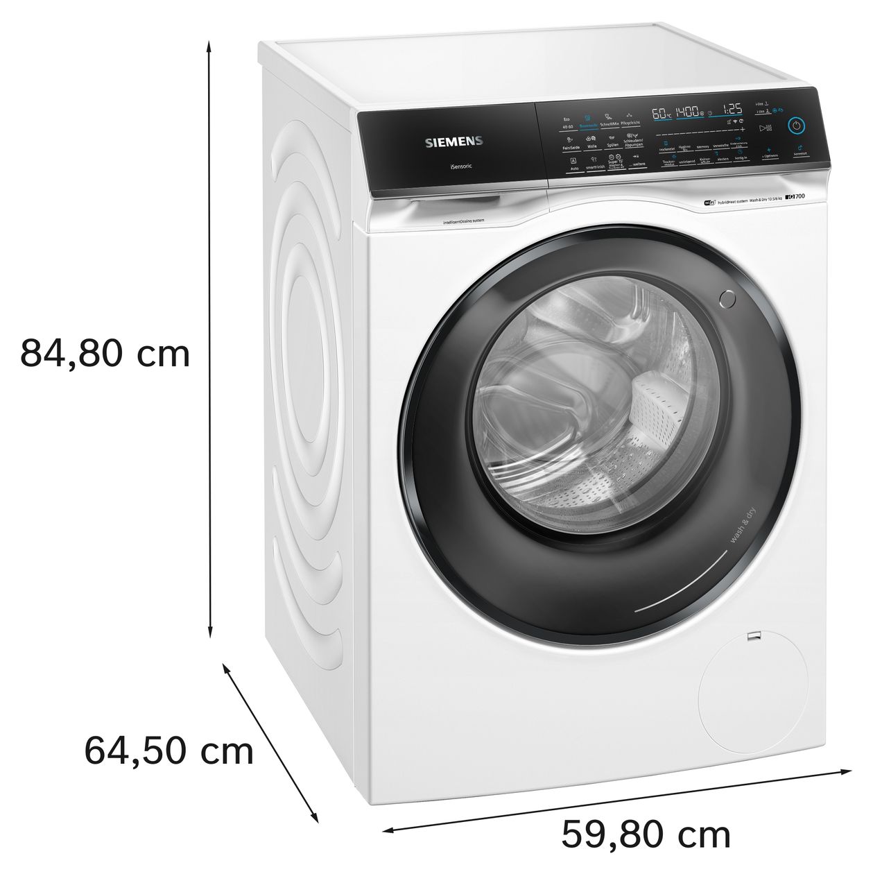 iQ700 WN54C2A40 10,5 kg 6 kg Waschtrockner 1400 U/min 