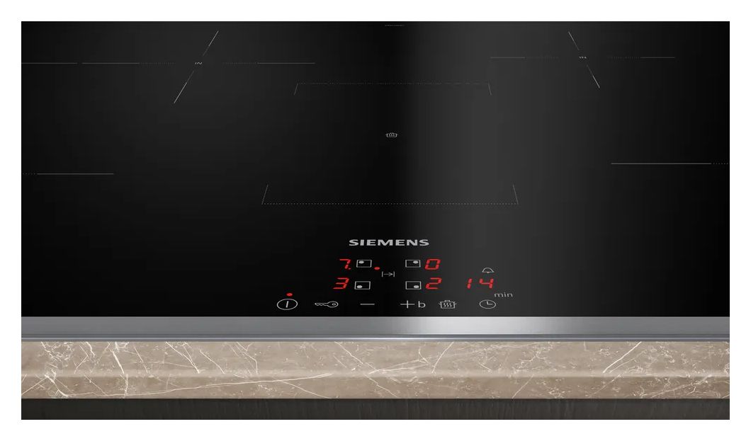 PQ214IA02Z (HB273ABS3 + EH845BFB5E) Backofen-Set groß AutoClean activeClean mit autarkem 80 cm Induktions Kochfeld 