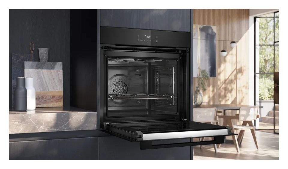 PQ31I6BMAT (HB271ABB3 + EH61ABFB5E) Backofen-Set groß AutoClean activeClean mit autarkem 60 cm Induktions Kochfeld 
