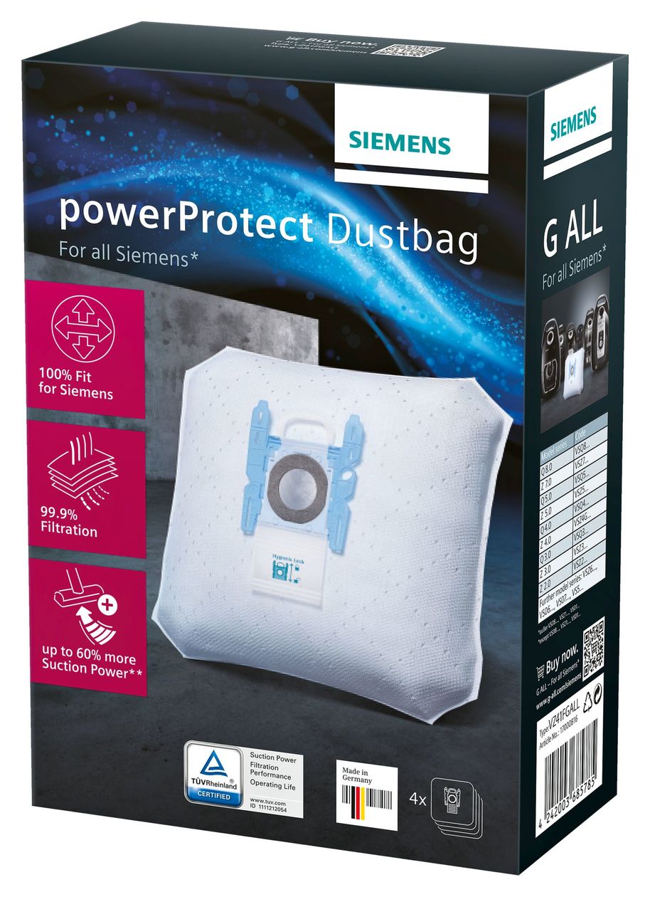 VZ41FGALL PowerProtect Staubbeutel Type G ALL 