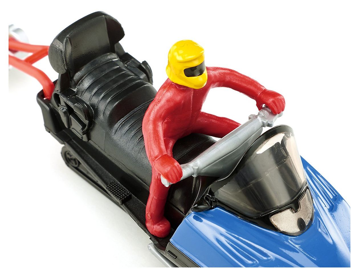 Snowmobil mit Rettungsschlitten 
