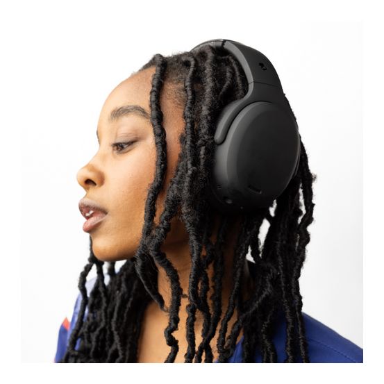 Crusher ANC 2 Ohraufliegender Bluetooth Kopfhörer kabelgebunden&kabellos USB Typ-C  (Grau) 