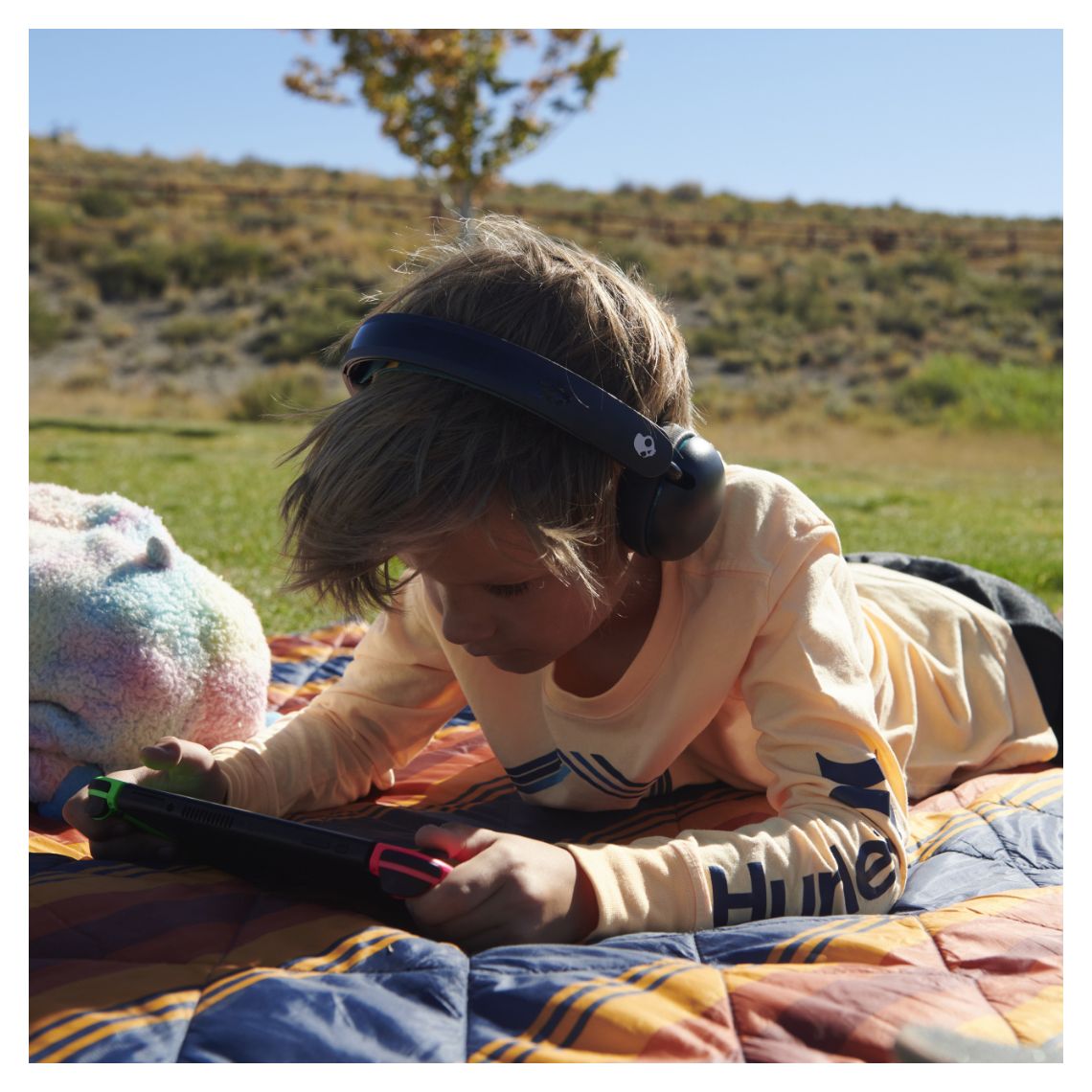 Grom Wireless Over Ear Bluetooth Kopfhörer kabellos 45 h Laufzeit USB Typ-C  (Schwarz) 
