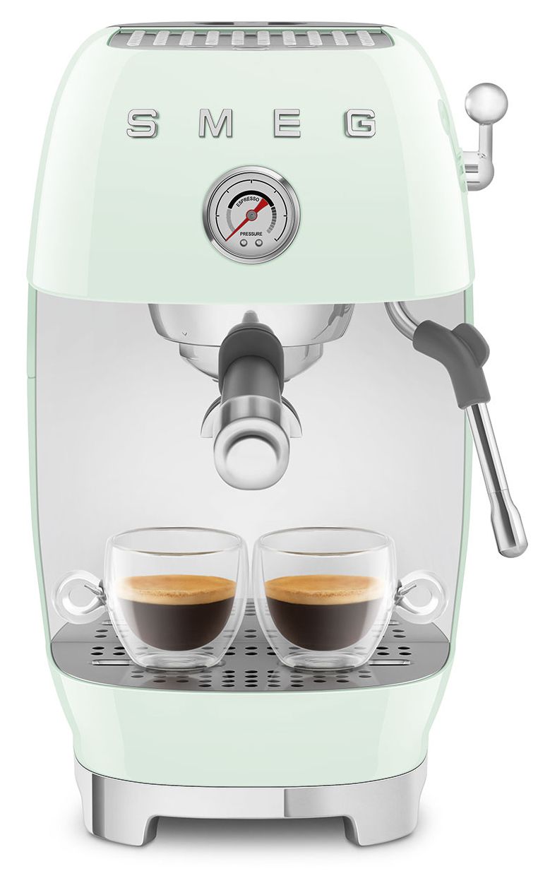 ECF03PGEU Siebträger Kaffeemaschine 15 bar 1480 W  (Grün) 