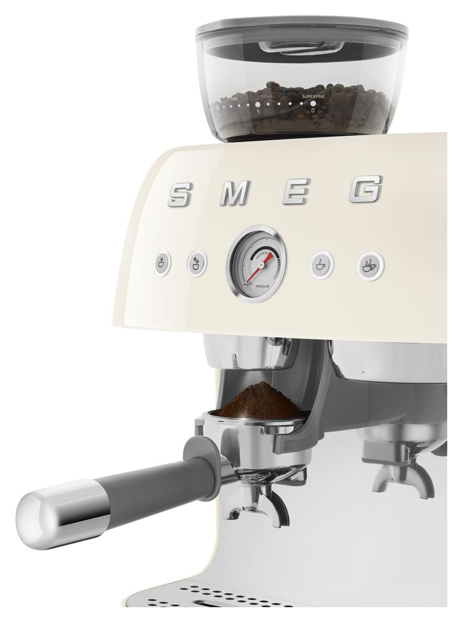 EGF03CREU Siebträger Kaffeemaschine 15 bar 1650 W  (Cremefarben) 