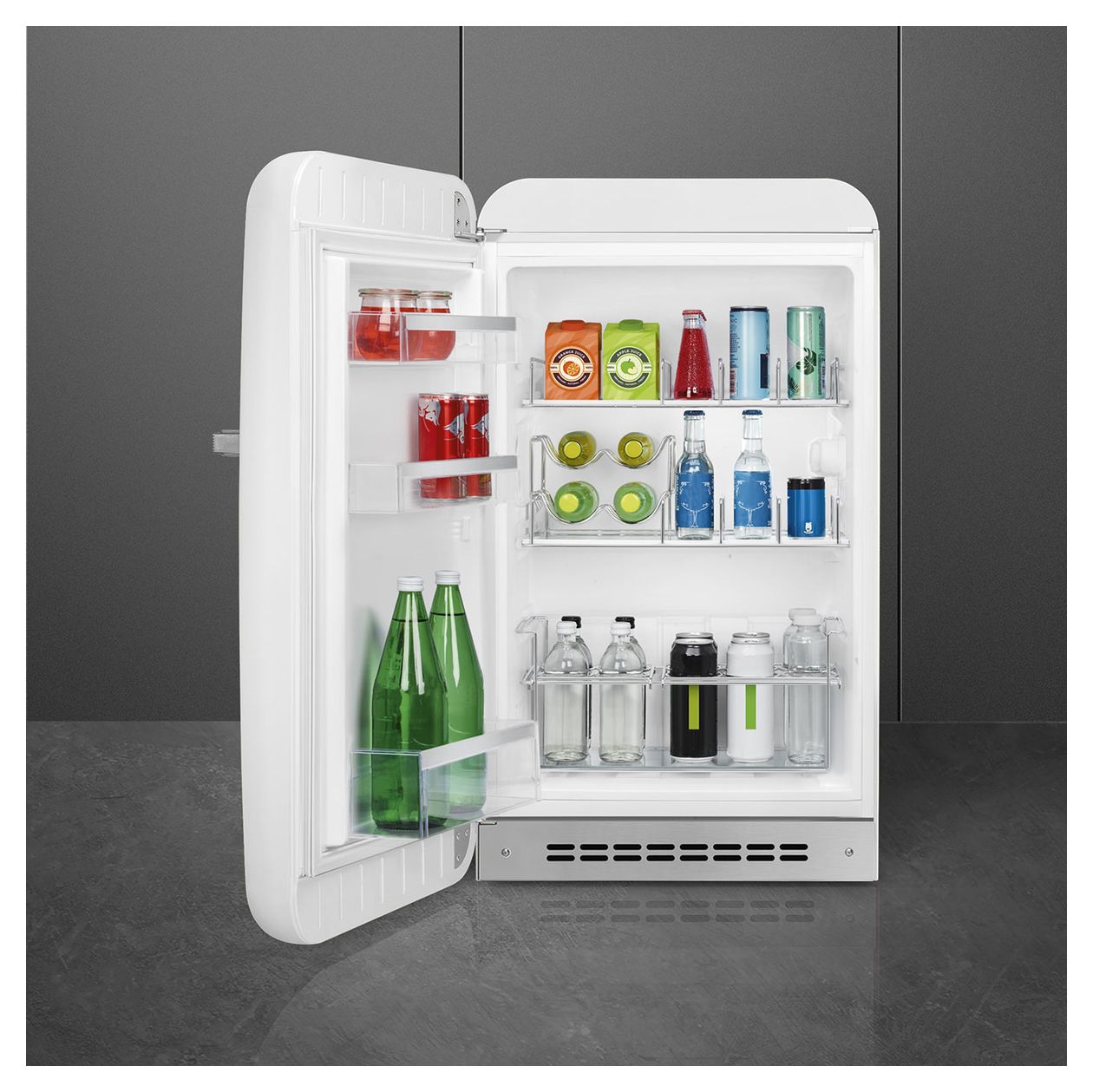 FAB10HLWH6 135 l / 135 l Kühlschrank freistehend EEK: D 72 kWh Jahr  (Weiß) 