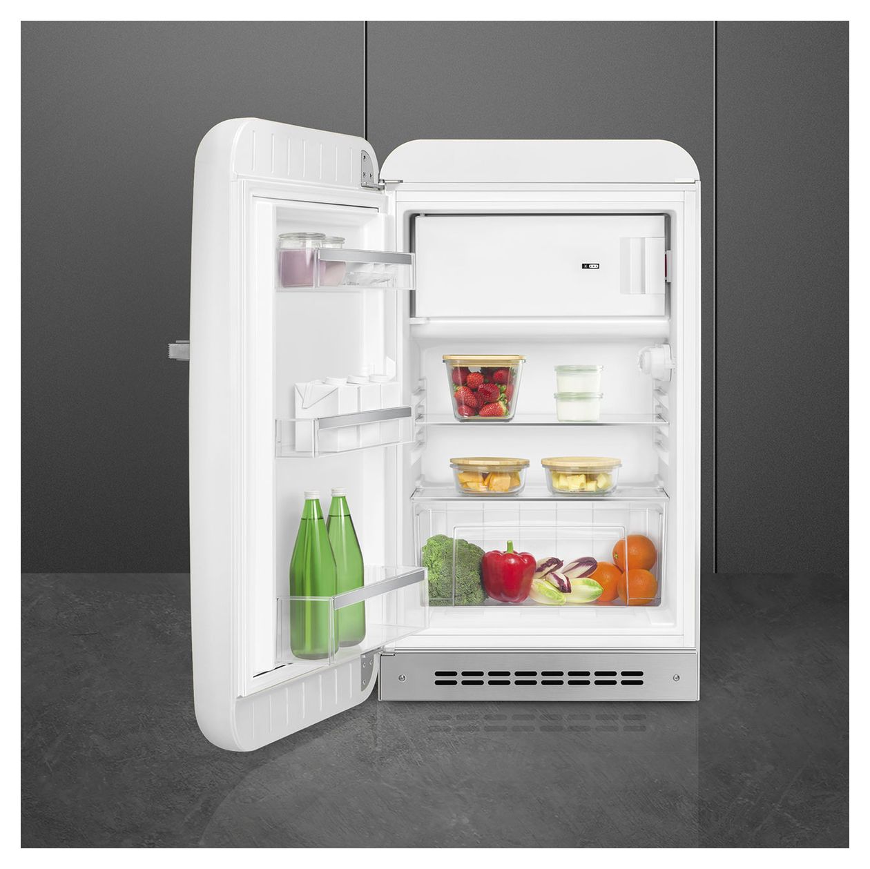 FAB10LWH6 122 l / 105 l Kühlschrank freistehend EEK: D 115 kWh Jahr  (Weiß) 