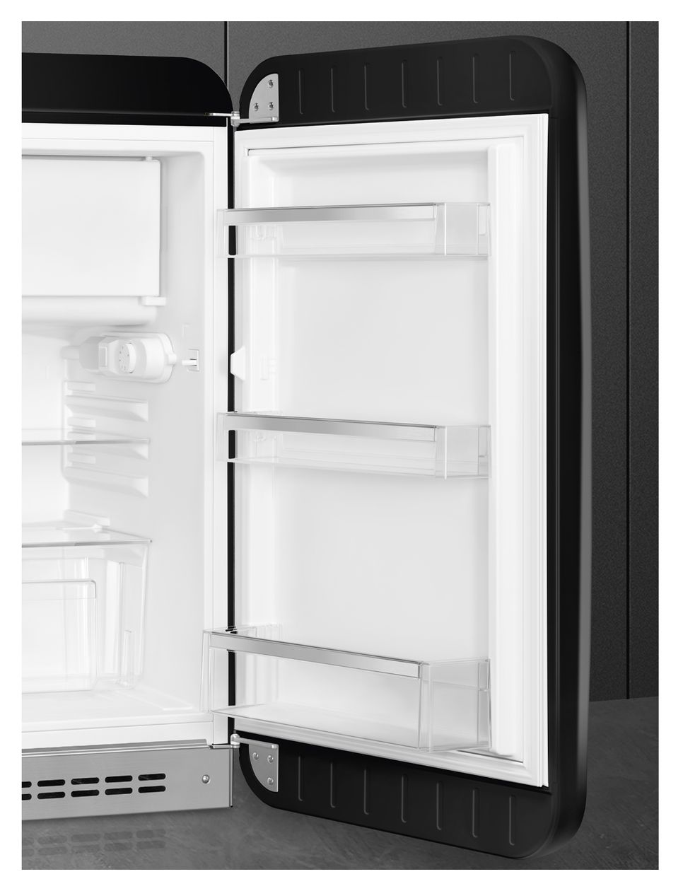 FAB10RBL6 122 l / 105 l Kühlschrank freistehend EEK: D 115 kWh Jahr  (Schwarz) 