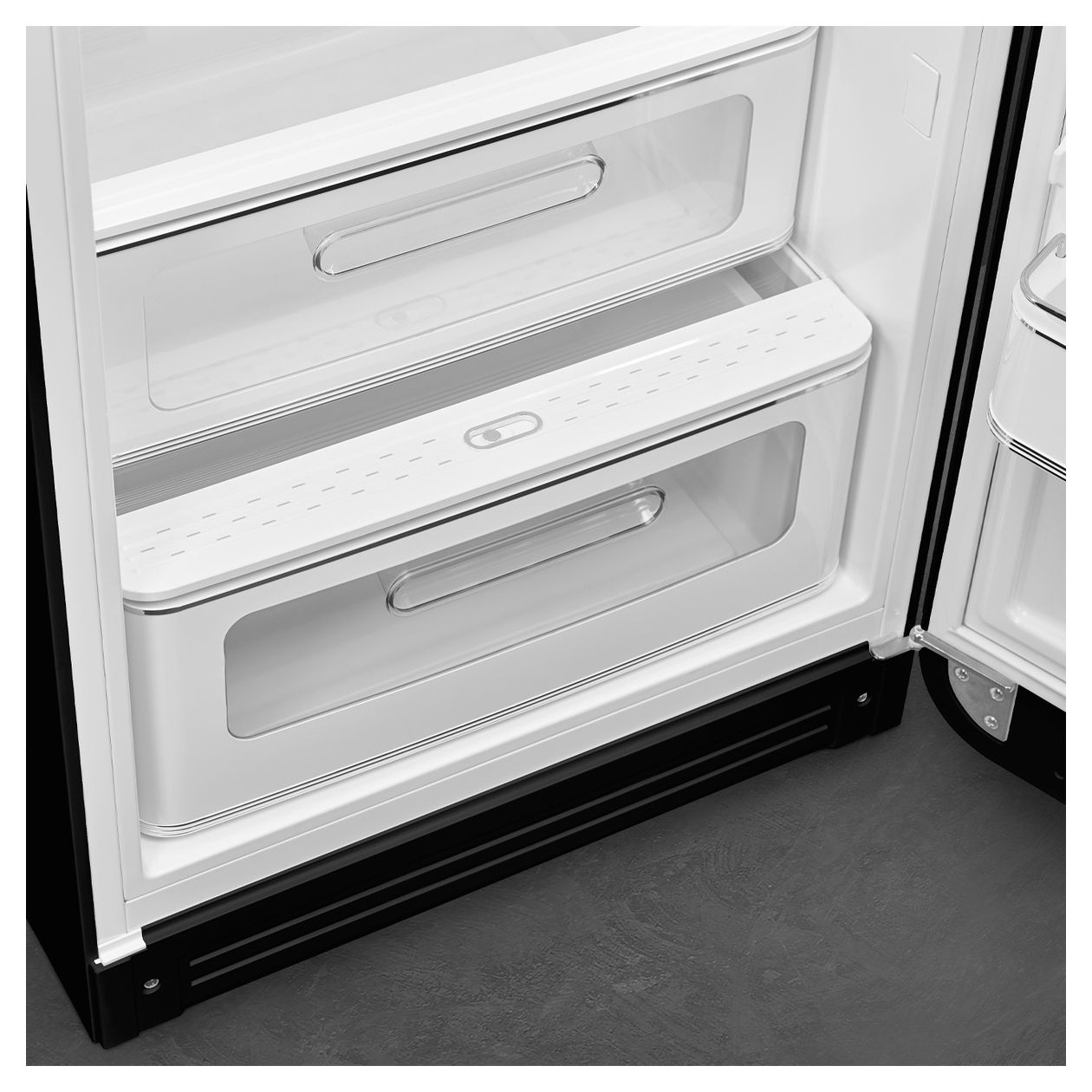 FAB28RBLM6 270 l / 244 l Kühlschrank freistehend EEK: C 104 kWh Jahr  (Schwarz) 