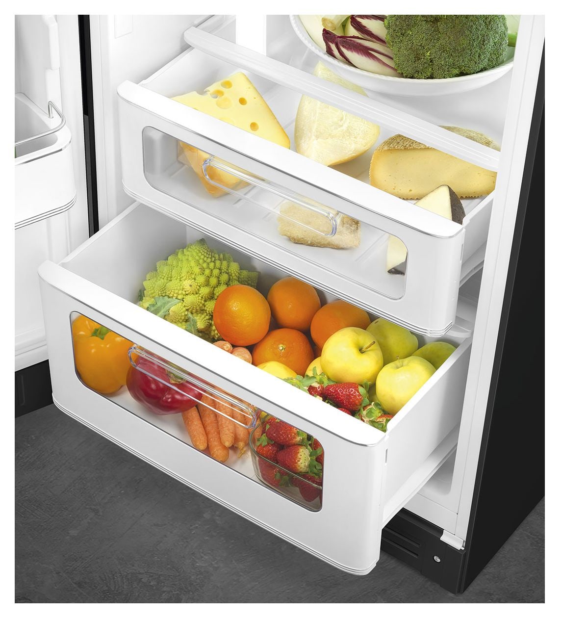 FAB30LBL6 72 l Gefrierschrank 135 kWh Jahr  (Schwarz) 