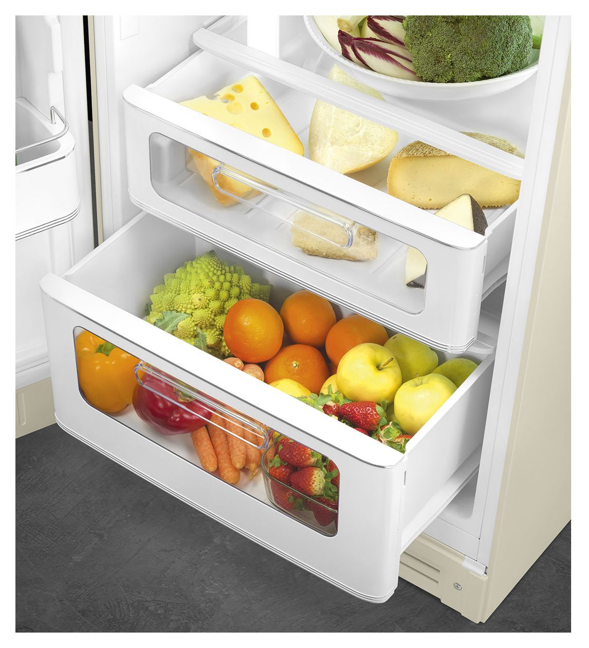 FAB30LCR6 72 l Gefrierschrank 135 kWh Jahr  (Cremefarben) 