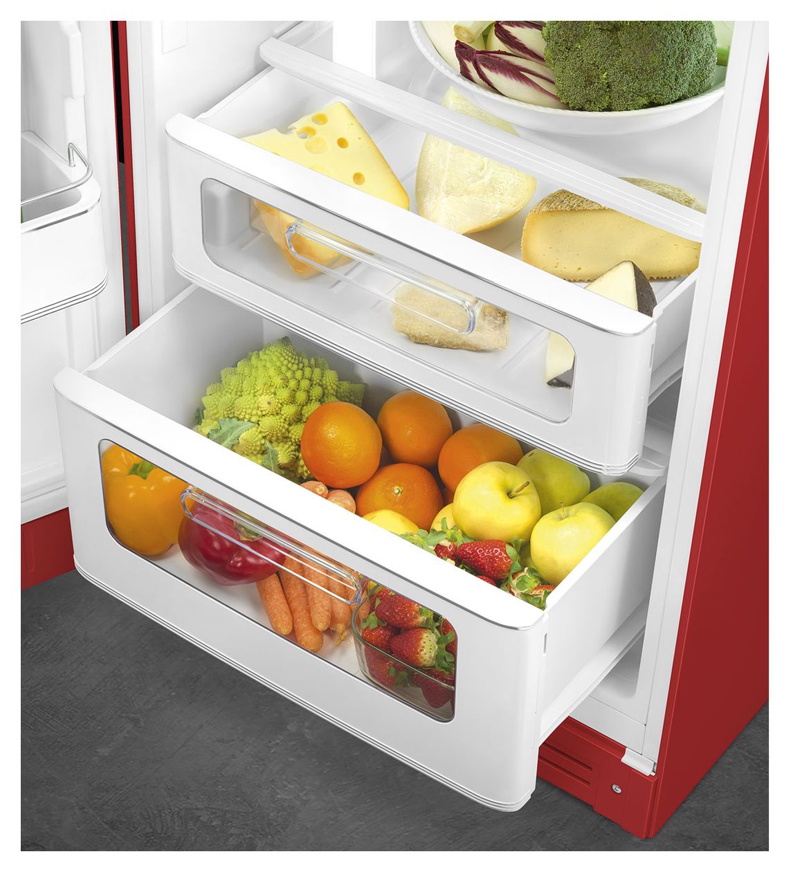 FAB30LRD6 72 l Gefrierschrank 135 kWh Jahr  (Rot) 