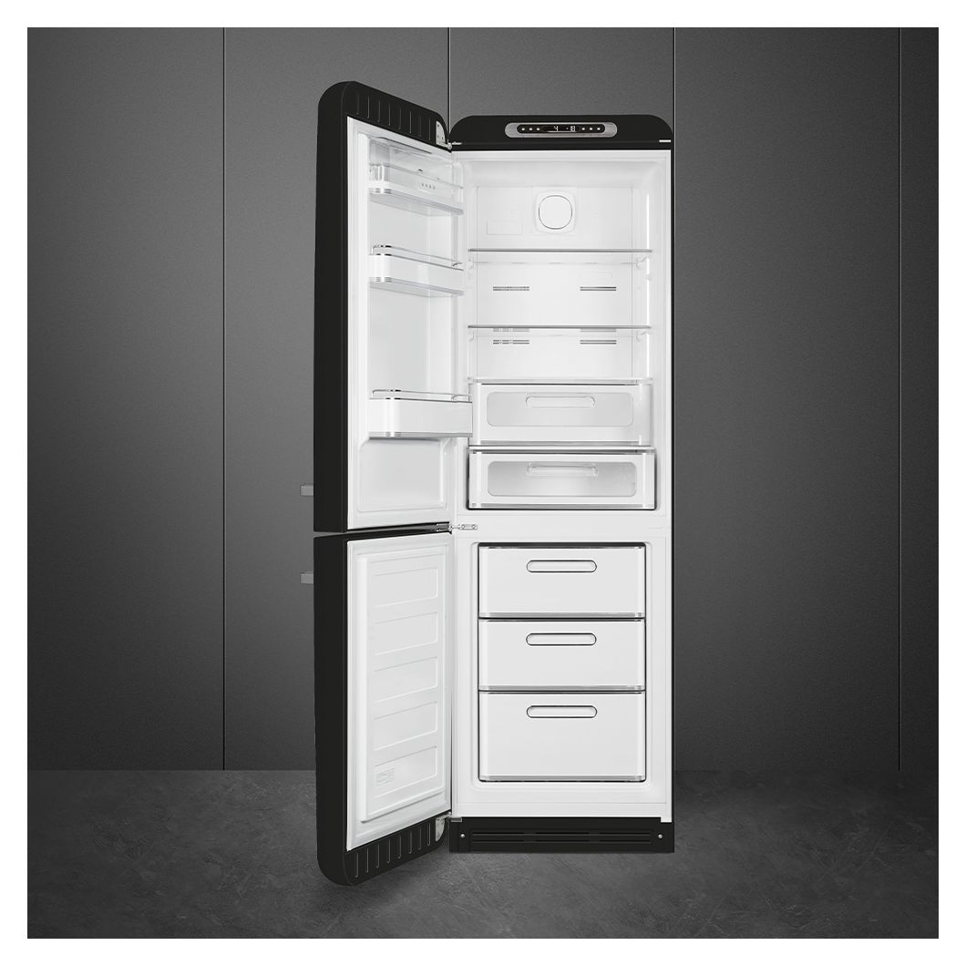 FAB32LBL6 234 l / 97 l Kühl-Gefrierkombi freistehend NoFrost 158 kWh Jahr  (Schwarz) 