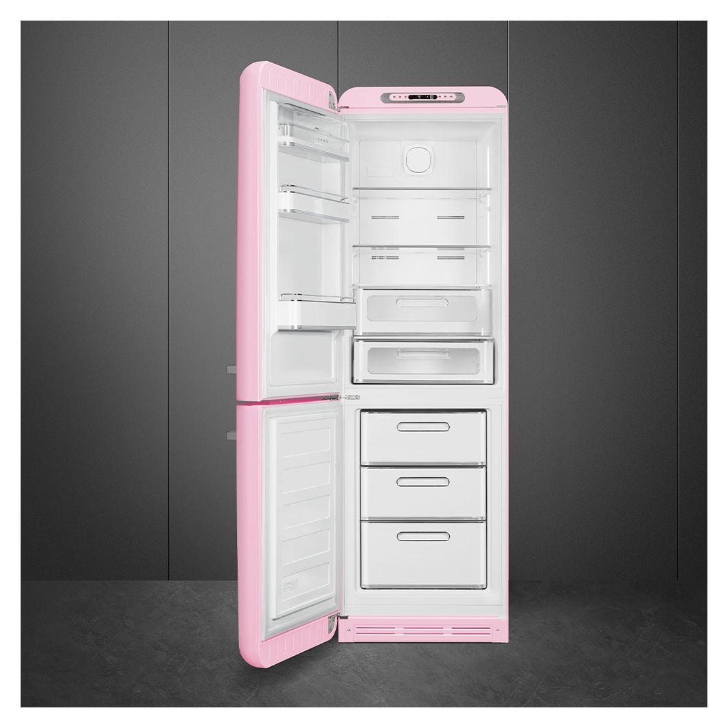 FAB32LPK6 234 l / 97 l Kühl-Gefrierkombi freistehend NoFrost 158 kWh Jahr  (Pink) 