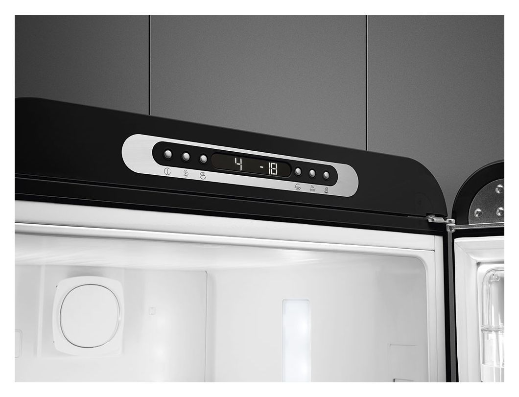 FAB32RBL6 234 l / 97 l Kühl-Gefrierkombi freistehend NoFrost 158 kWh Jahr  (Schwarz) 