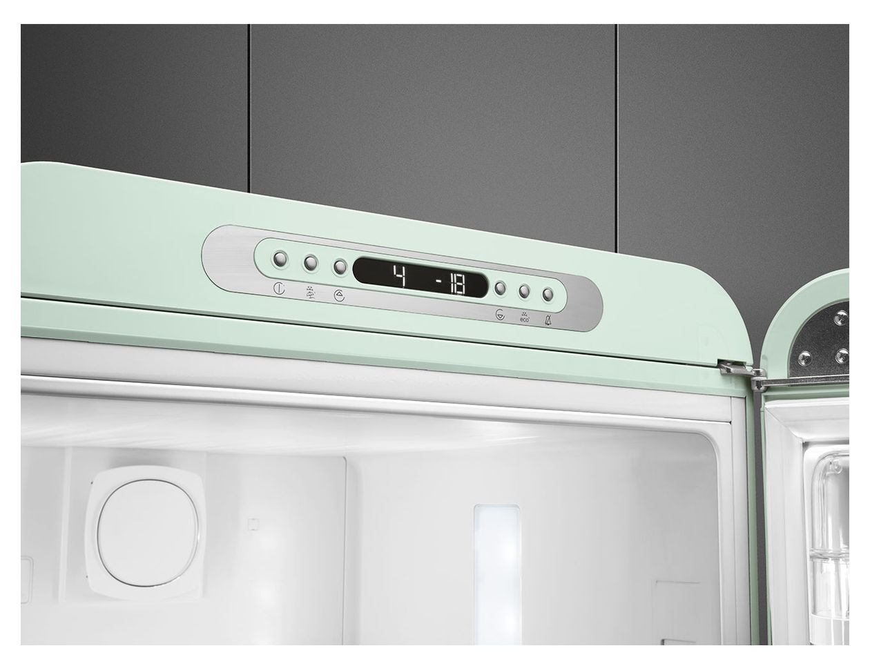 FAB32RPG6 234 l / 97 l Kühl-Gefrierkombi freistehend NoFrost 158 kWh Jahr  (Grün) 