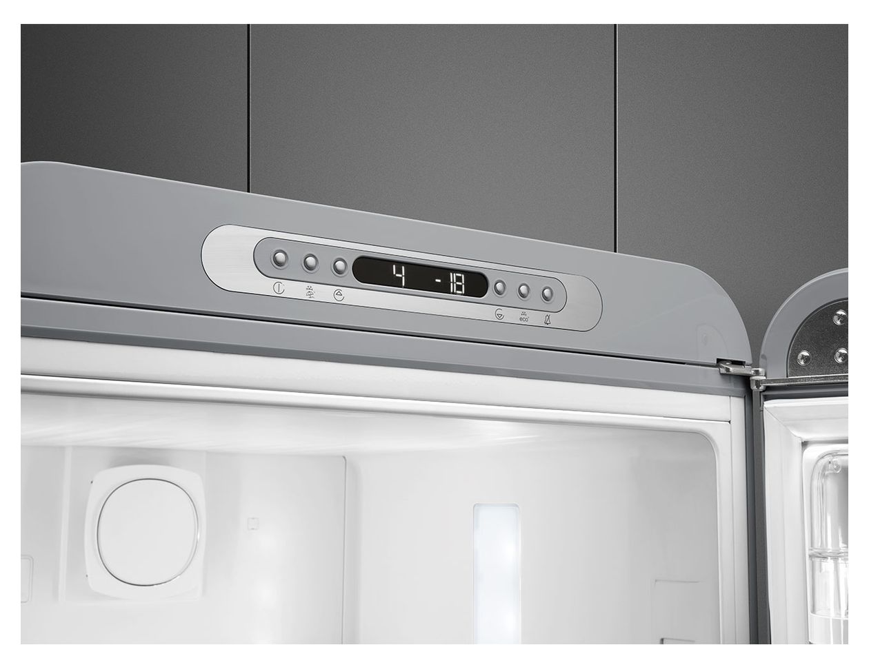 FAB32RSV6 234 l / 97 l Kühl-Gefrierkombi freistehend NoFrost 158 kWh Jahr  (Silber) 