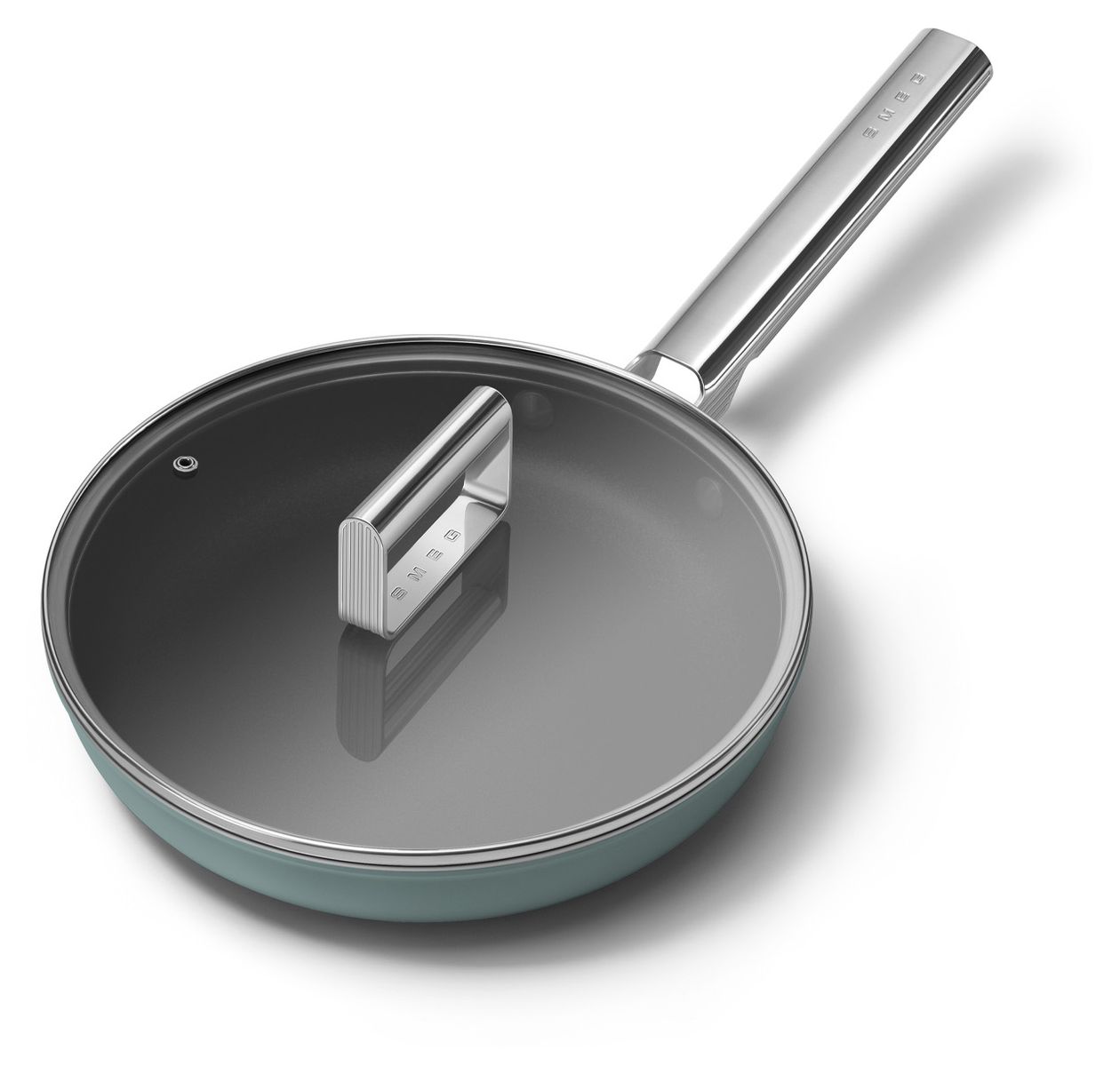 FPF2402EGM Bratpfanne 50's Style 24 cm Keramik beschichtet für alle Herdplatten und Backöfen bis 250° Spülmaschinengeeignet 