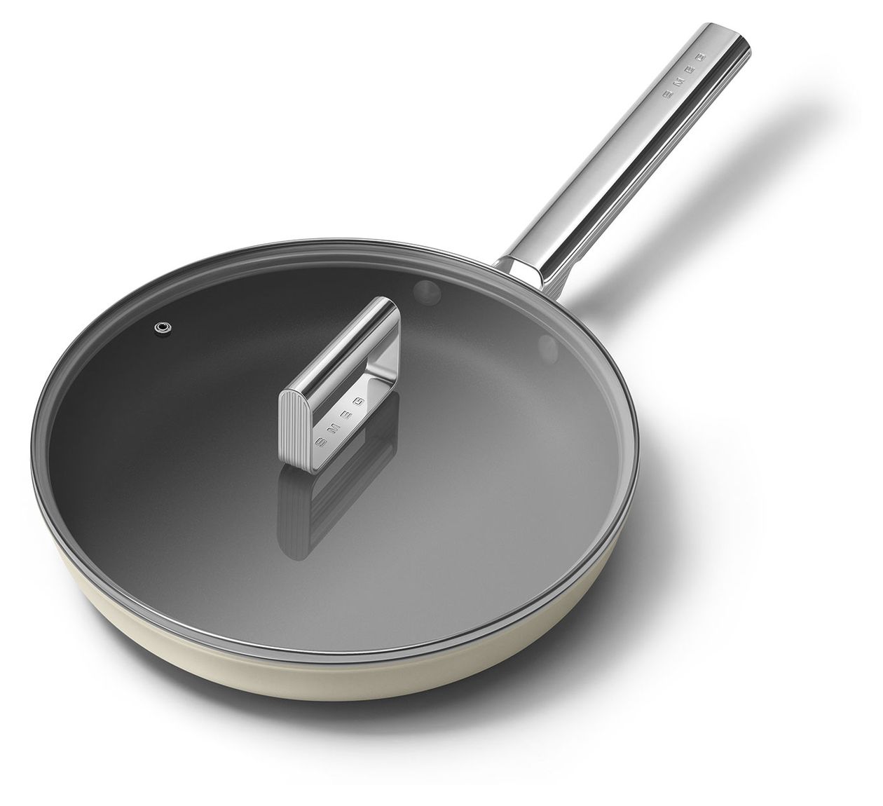 FPF2802CRM Bratpfanne 50's Style 28 cm Keramik beschichtet für alle Herdplatten und Backöfen bis 250° Spülmaschinengeeignet 