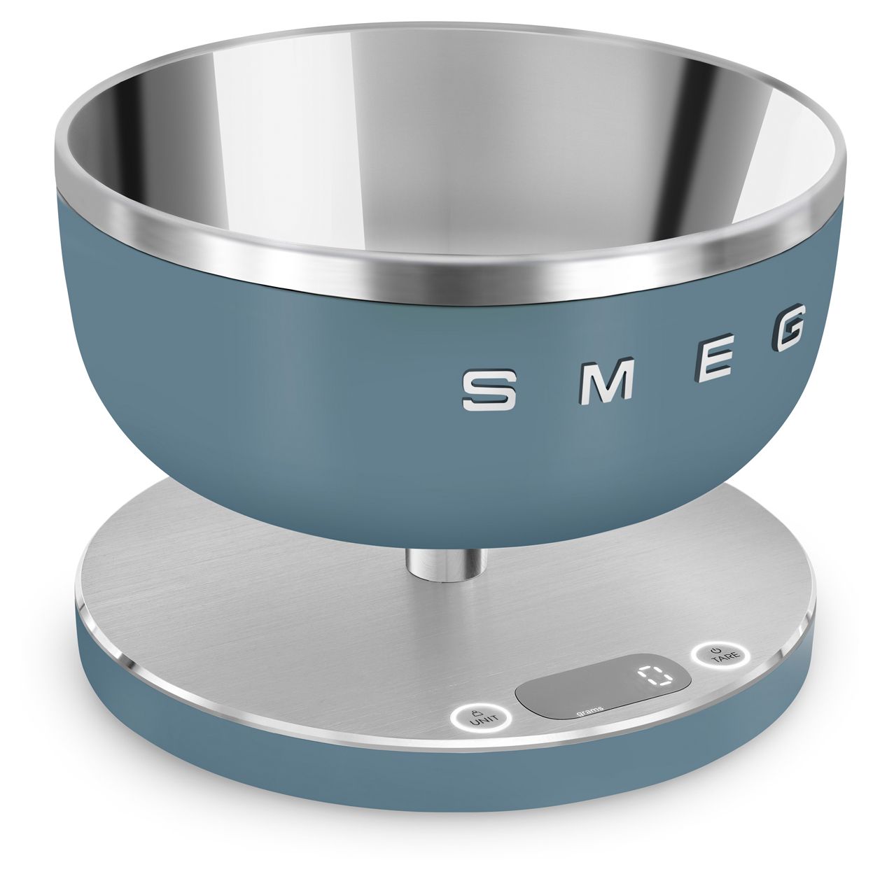KSC01SBMWW Elektronische Küchenwaage bis 5 kg Genauigkeit 1 g  (Blau) 