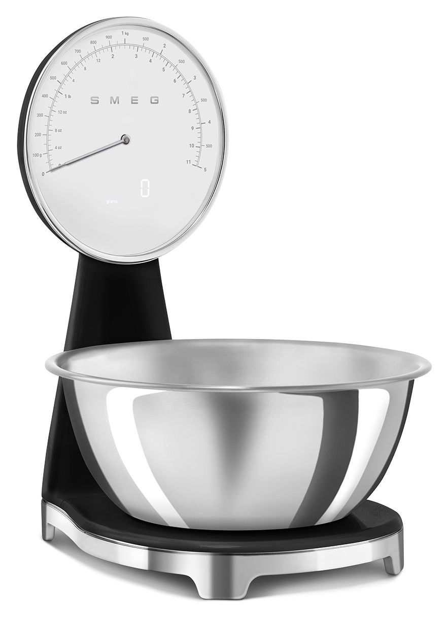 KSF01BLWW Elektronische Küchenwaage bis 5 kg Genauigkeit 1 g  (Schwarz) 