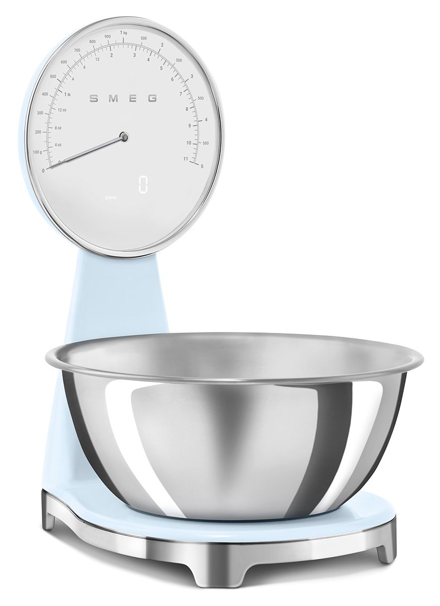 KSF01PBWW Elektronische Küchenwaage bis 5 kg Genauigkeit 1 g  (Blau) 