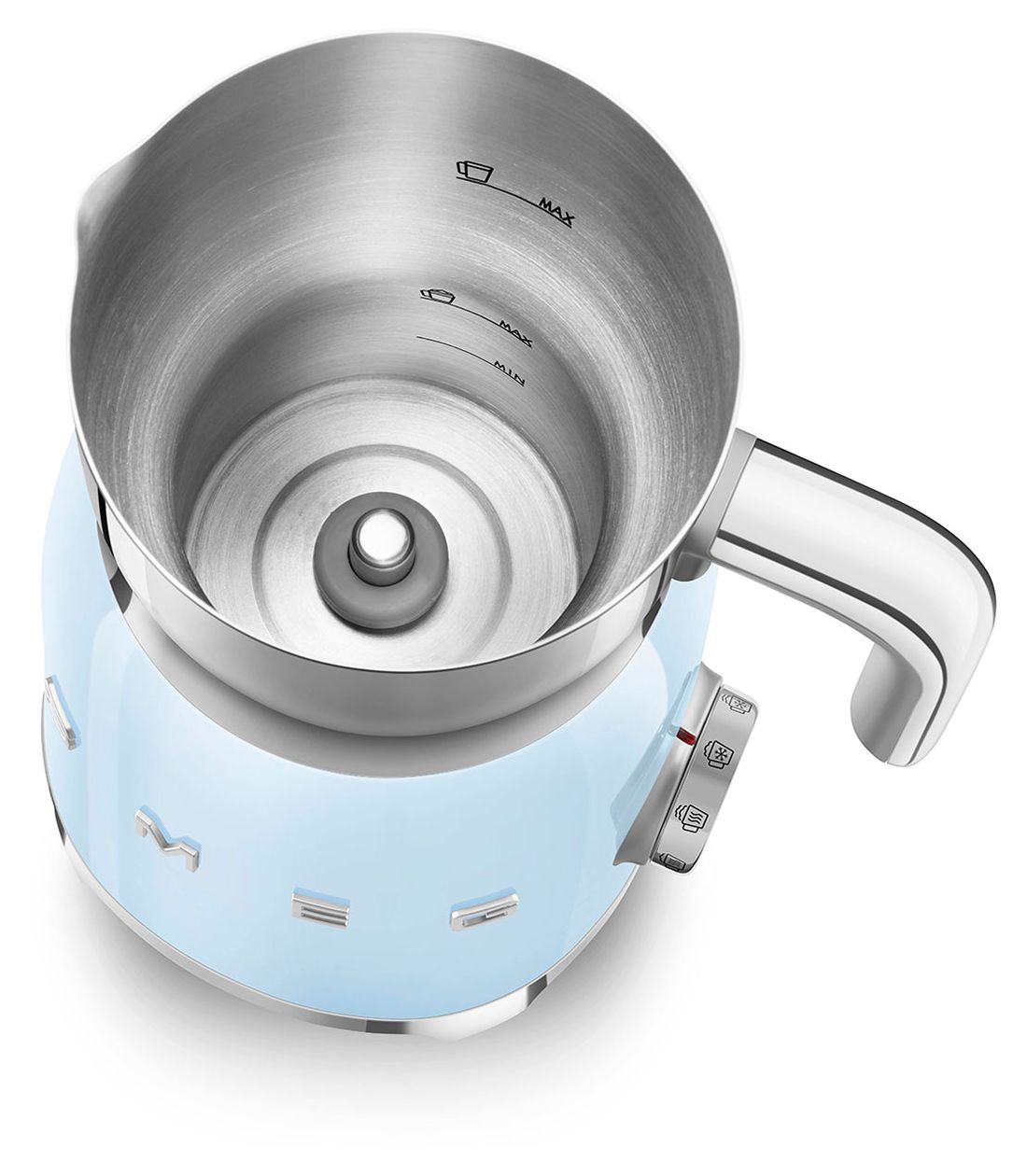 MFF01PBEU Milchaufschäumer Automatischer Milchaufschäumer/-wärmer ca. 250 ml  (Blau) 