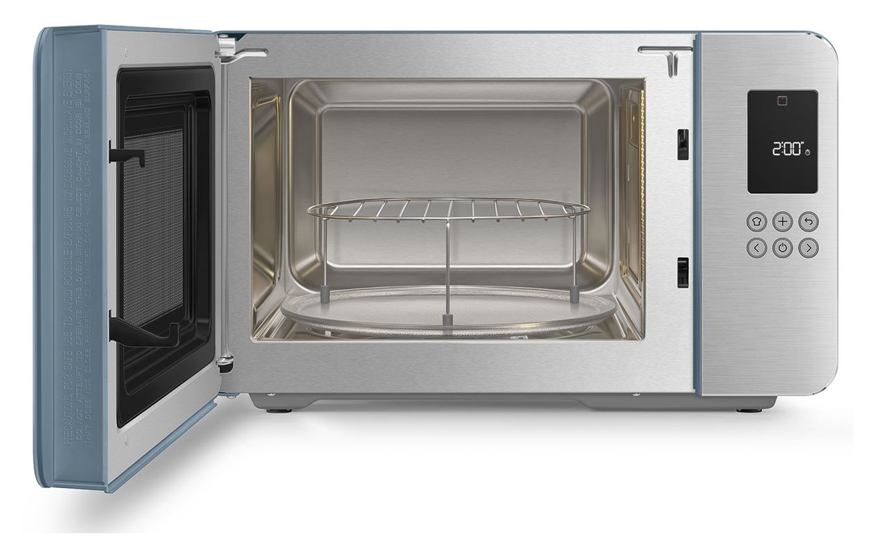 MOC01SBMEU Standgeräte Solo 900 W Größe: mittel Grill  (Blau) 