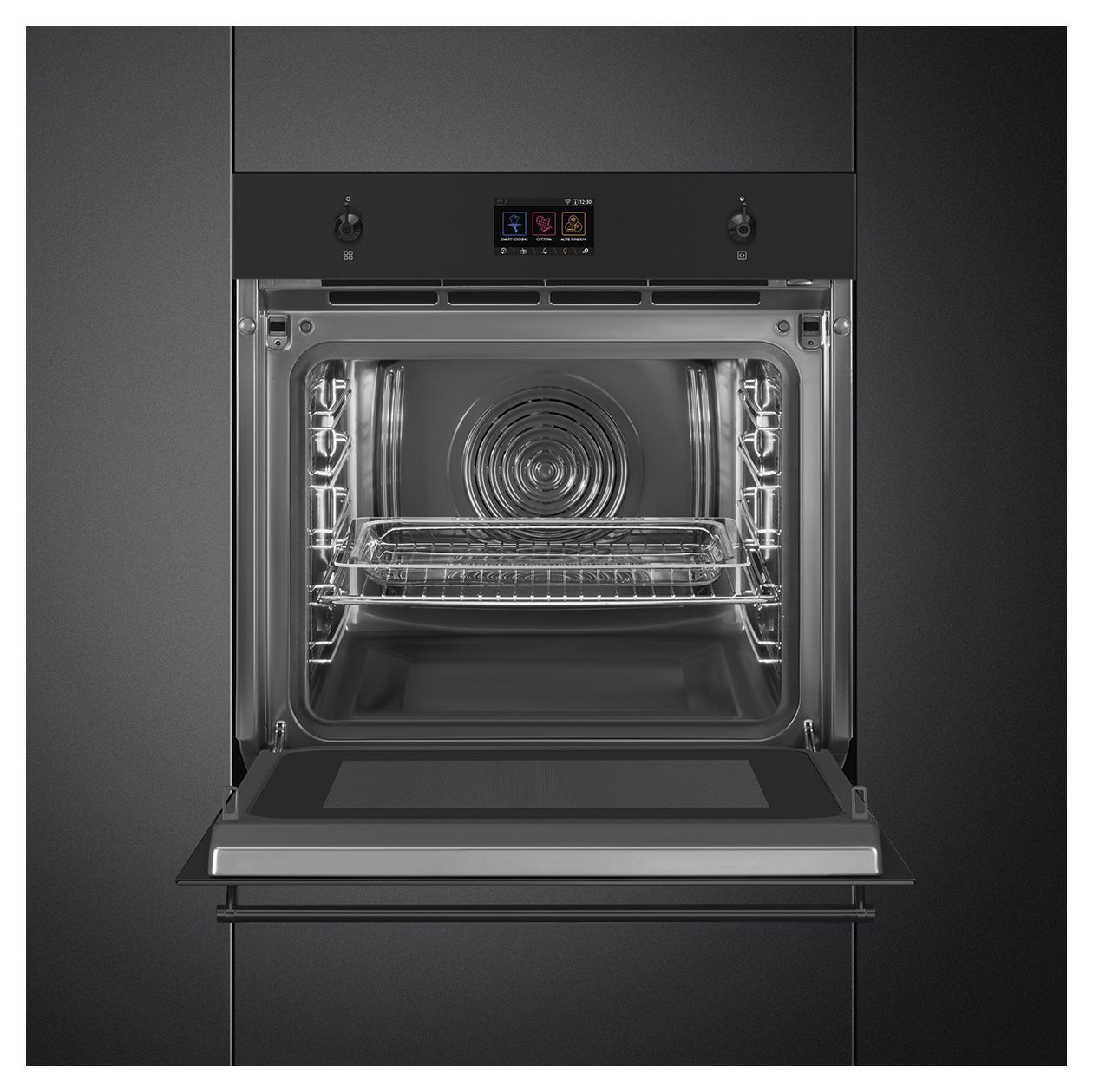 SO6303APN Einbaubackofen 68 l Dampfgaren AutoClean Mikrowelle 