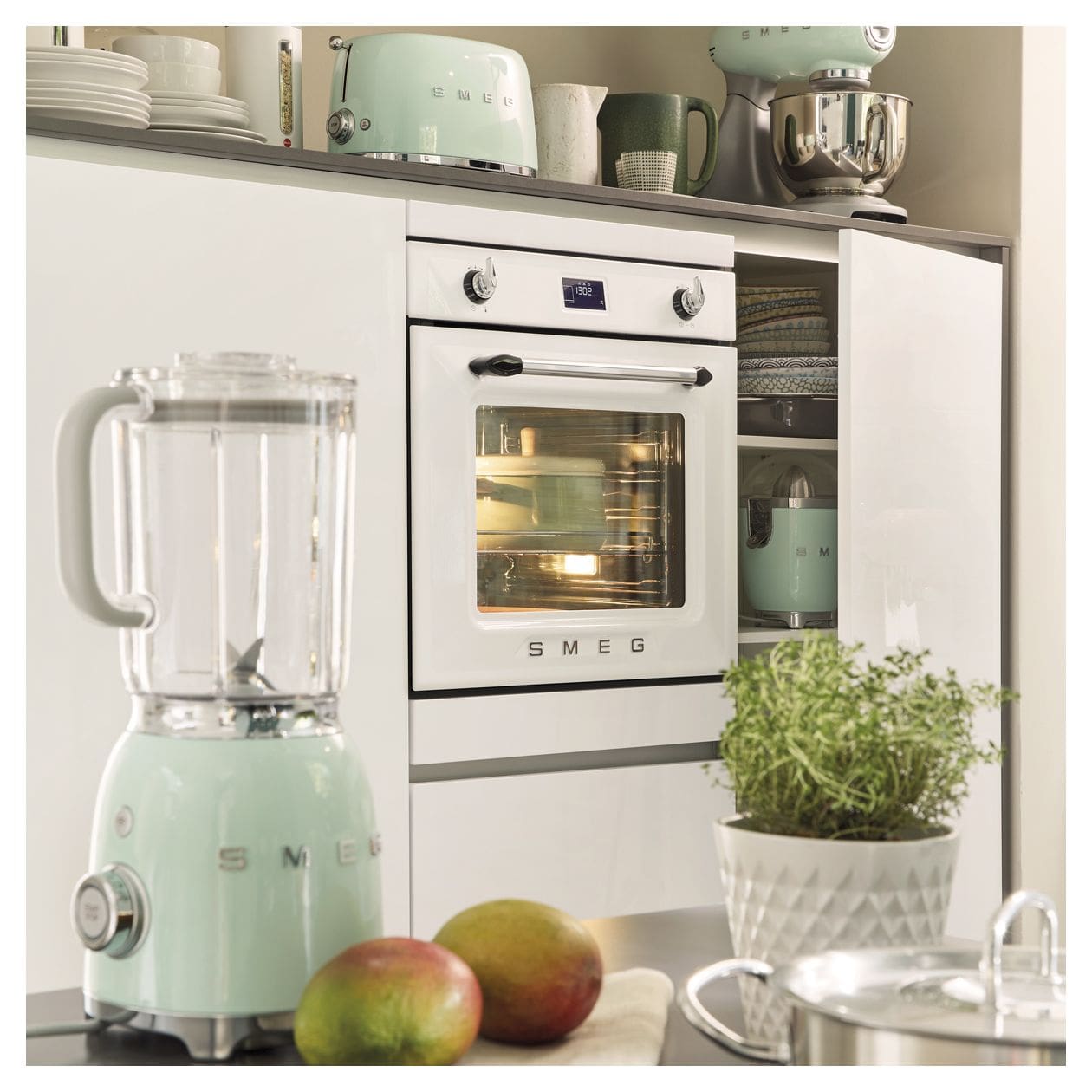 TSF01PGEU Toaster 950 W 2 Scheibe(n) 6 Stufen  (Grün) 