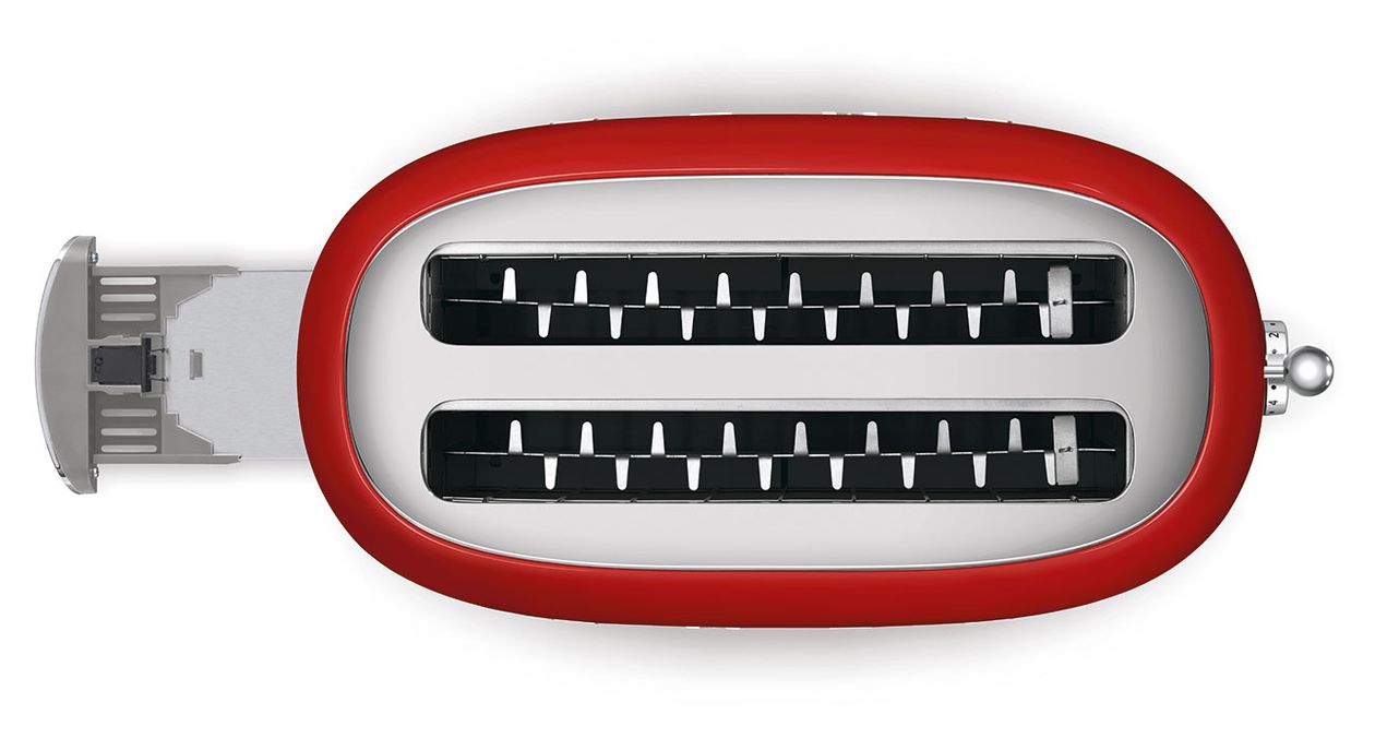 TSF02RDEU Toaster 1500 W 4 Scheibe(n) 6 Stufen  (Rot) 