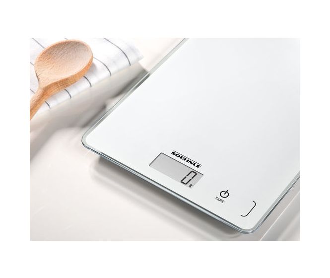 61501 Page Compact 300 Elektronische Küchenwaage bis 5 kg Genauigkeit 1 g  (Weiß) 
