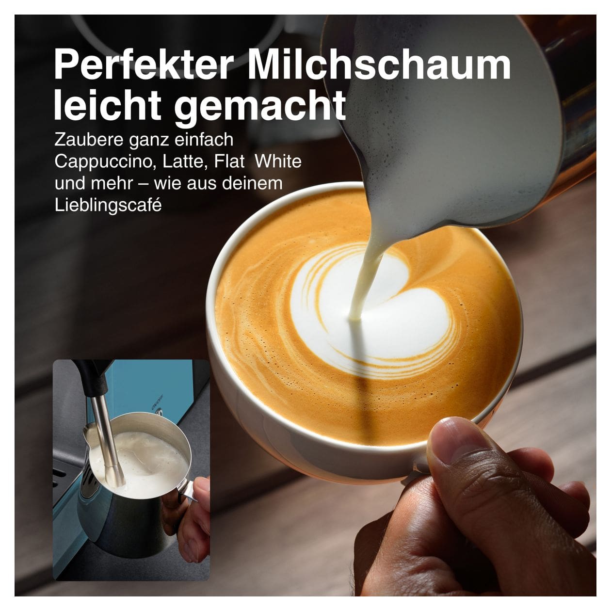 1170 Barista Perfetta Plus Siebträger Kaffeemaschine 15 bar 1700 W  (Blau) 