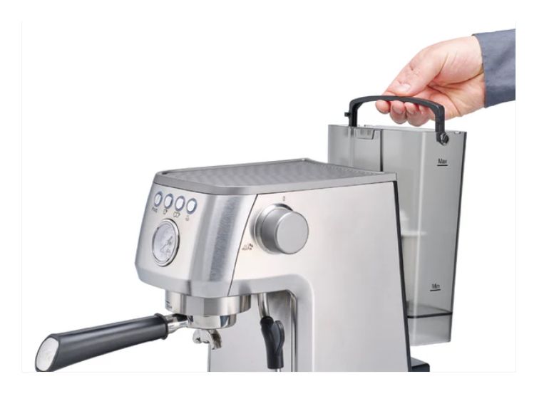 Barista Perfetta Plus Siebträger Kaffeemaschine  (Silber) 