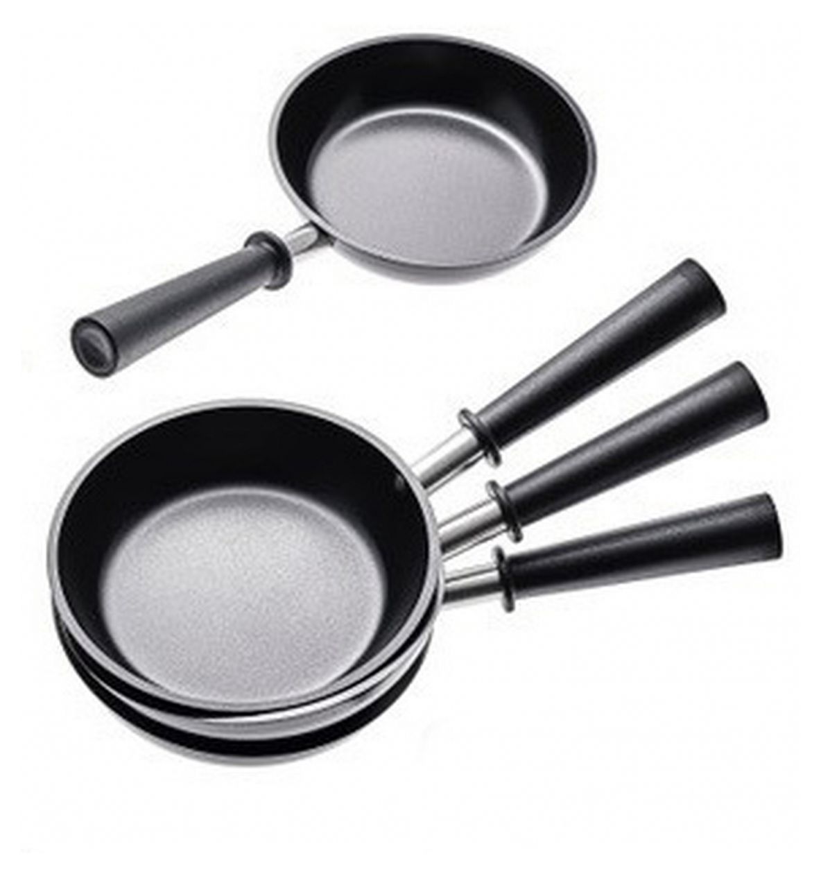 S0186 4-teiliges Wok Set für Tischgrills 
