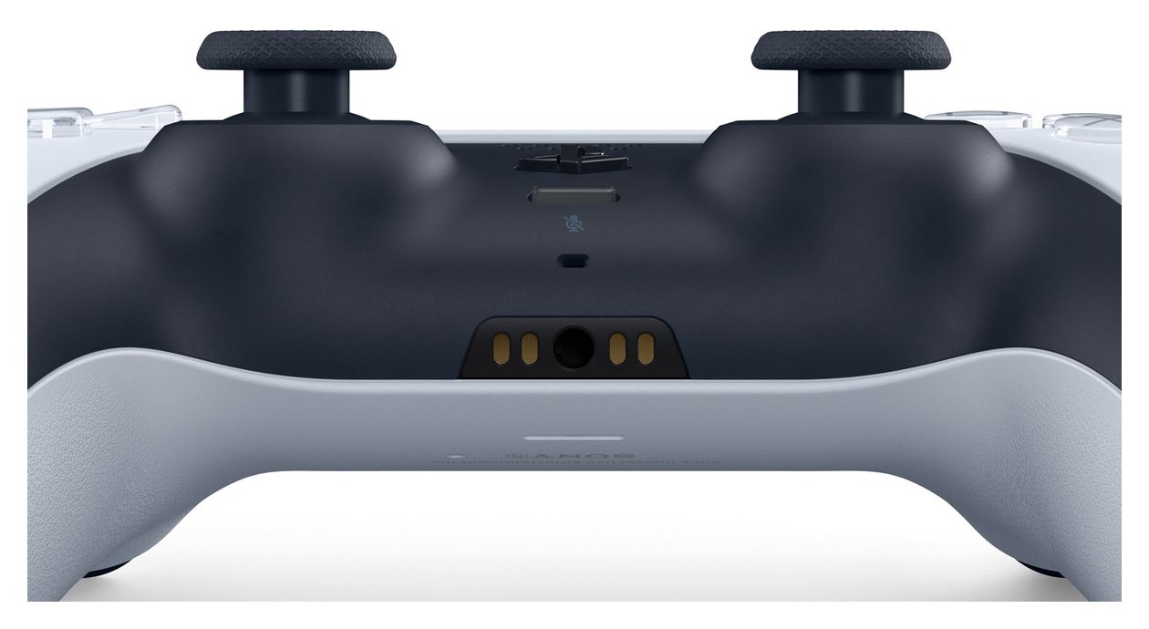 DualSense Wireless Controller Analog / Digital Gamepad für Android, MAC, PC, PlayStation PS5, iOS  (Schwarz, Weiß) 