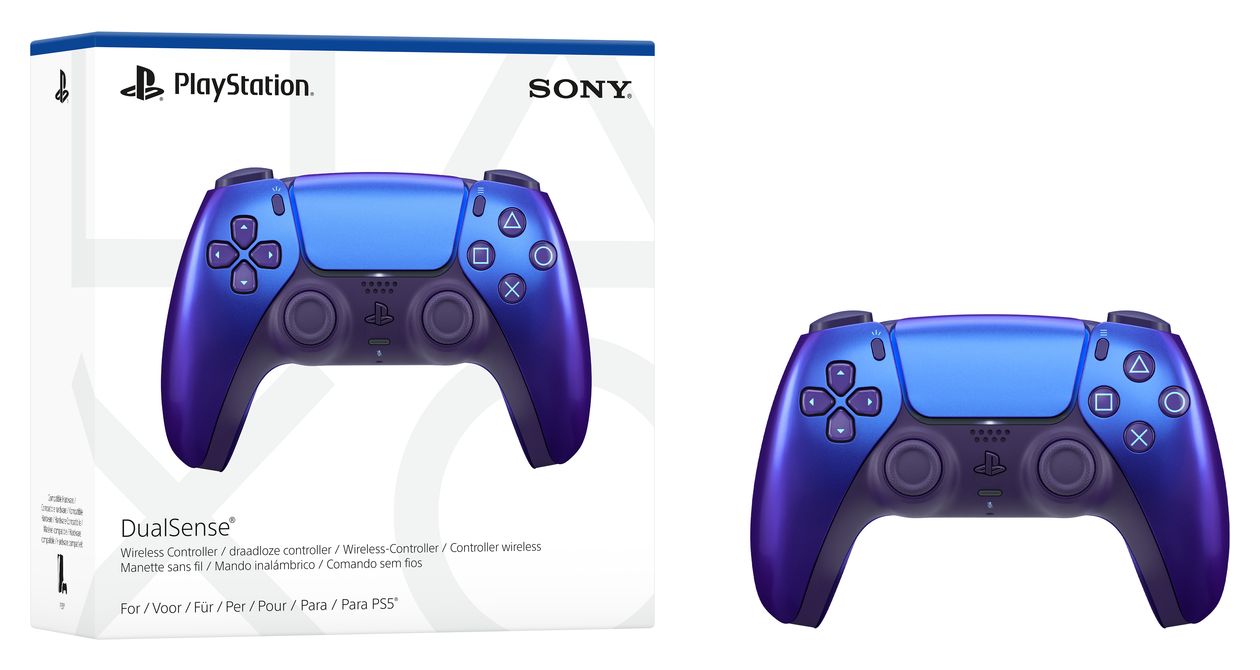 DualSense Wireless Controller Analog / Digital Gamepad für PlayStation 5, Android, MAC, PC, iOS  (Indigo) 