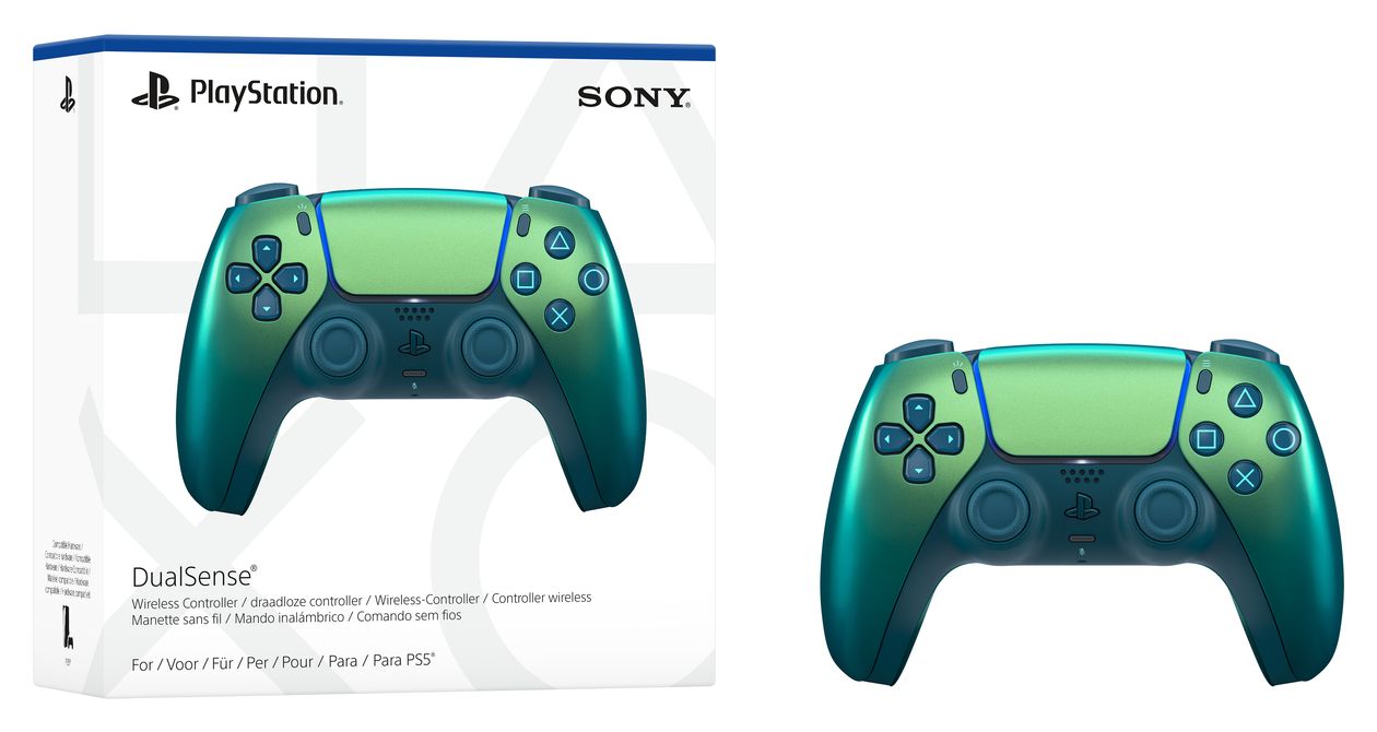 DualSense Wireless Controller Analog / Digital Gamepad für PlayStation 5, Android, MAC, PC, iOS  (Türkis) 