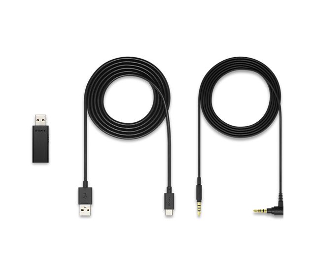 Inzone H5 Over Ear Kopfhörer kabelgebunden&kabellos 28 h Laufzeit IPX4  (Schwarz) 