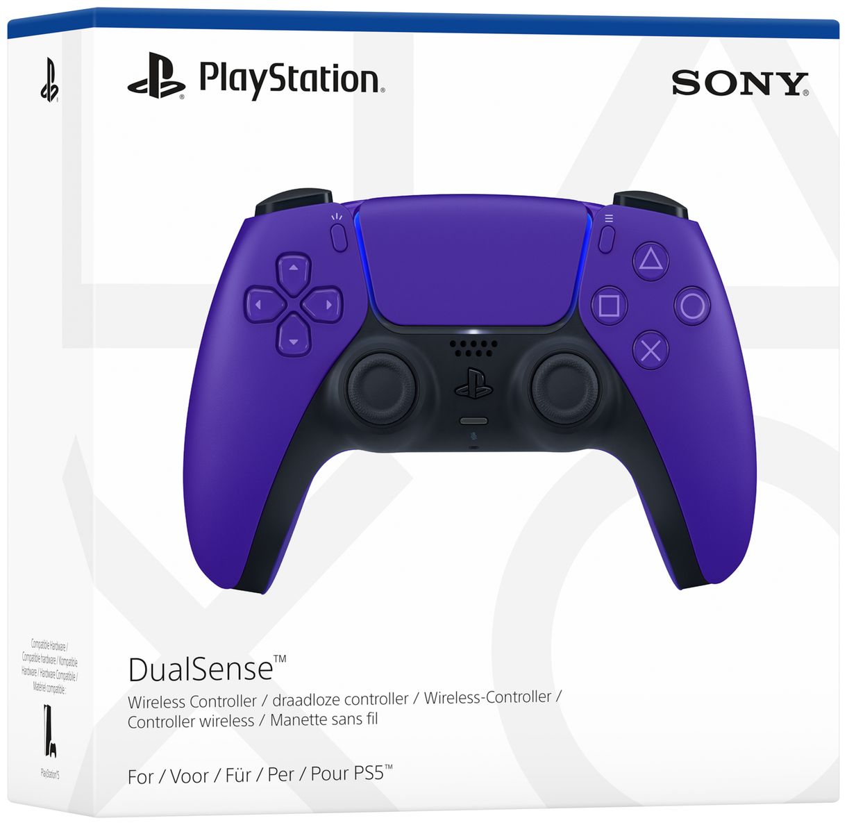PS5 DualSense Wireless Controller Analog / Digital Gamepad PlayStation 5 kabellos (Violett) 