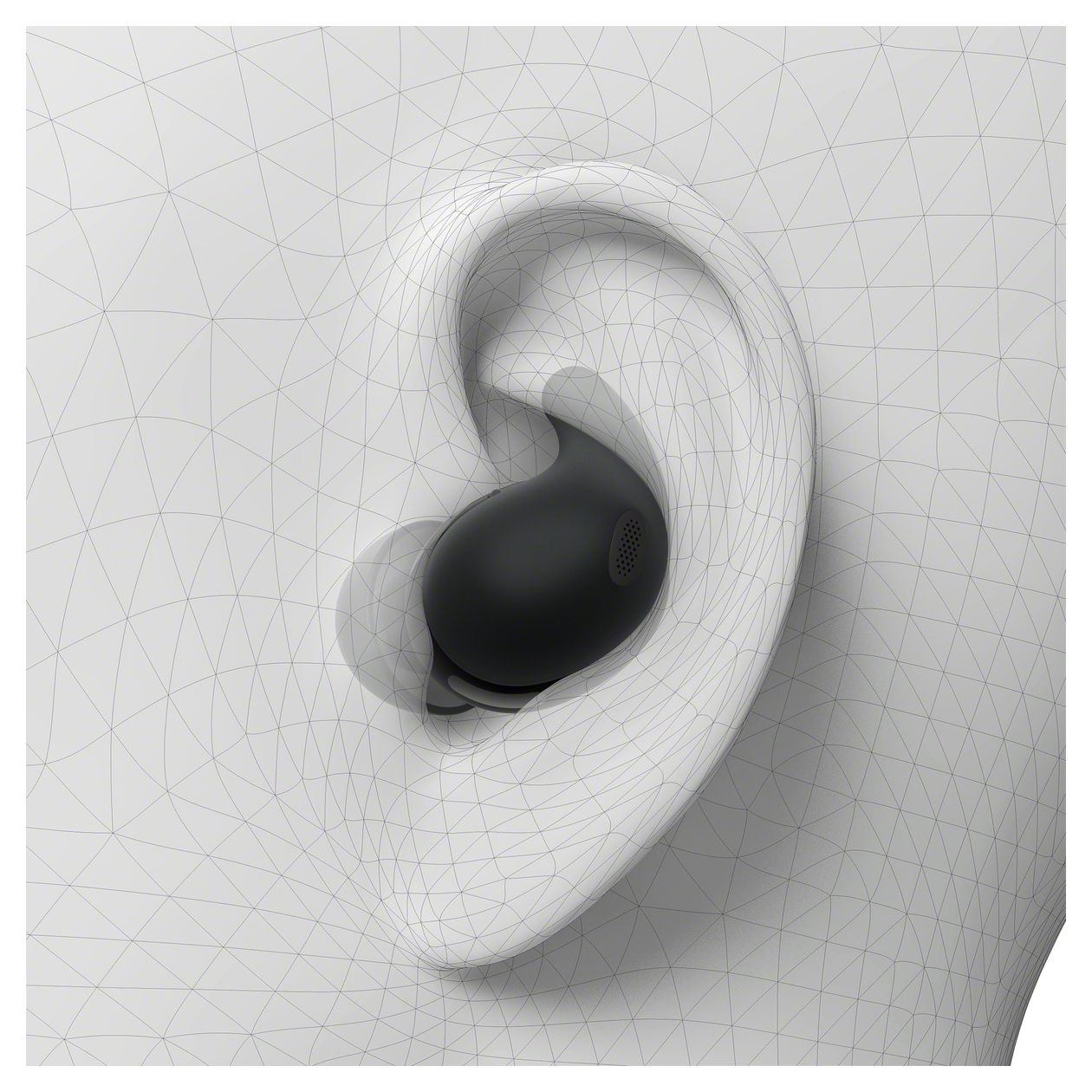 WF-LS910NB In-Ear Bluetooth Kopfhörer kabellos IPX4  (Schwarz) 