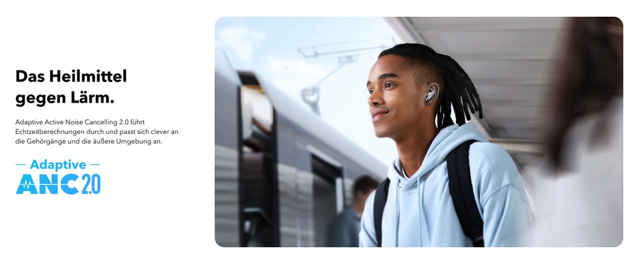 Liberty 4 NC In-Ear Bluetooth Kopfhörer kabellos 10 h Laufzeit IPX4  (Weiß) 