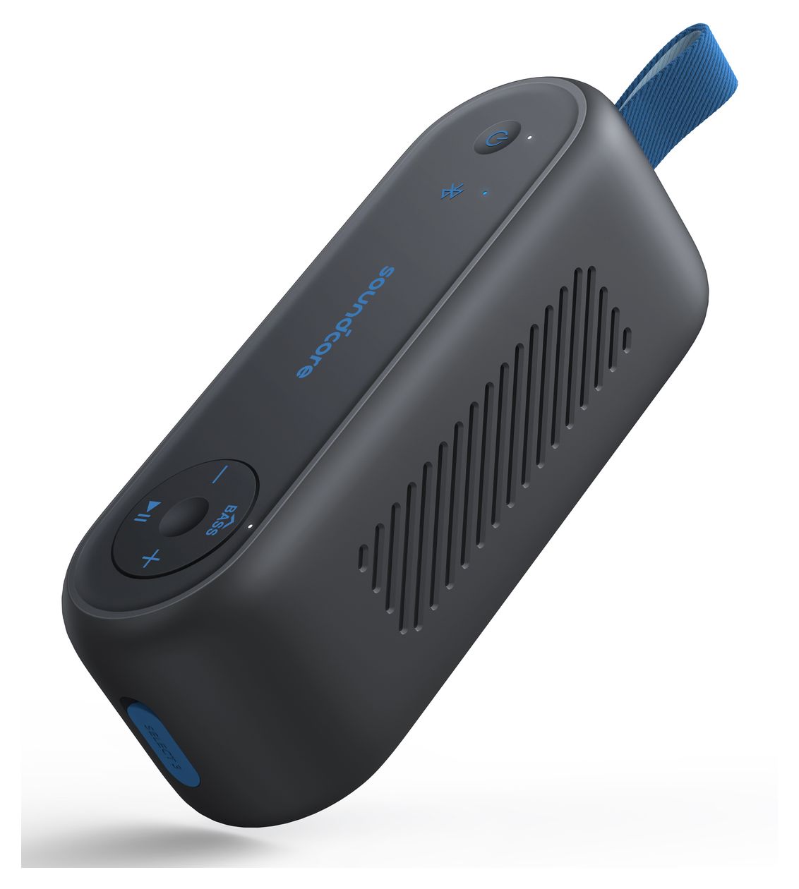 Select 3 16 W Bluetooth Lautsprecher IPX7 Laufzeit bis 20 h  (Grau, Blau) 