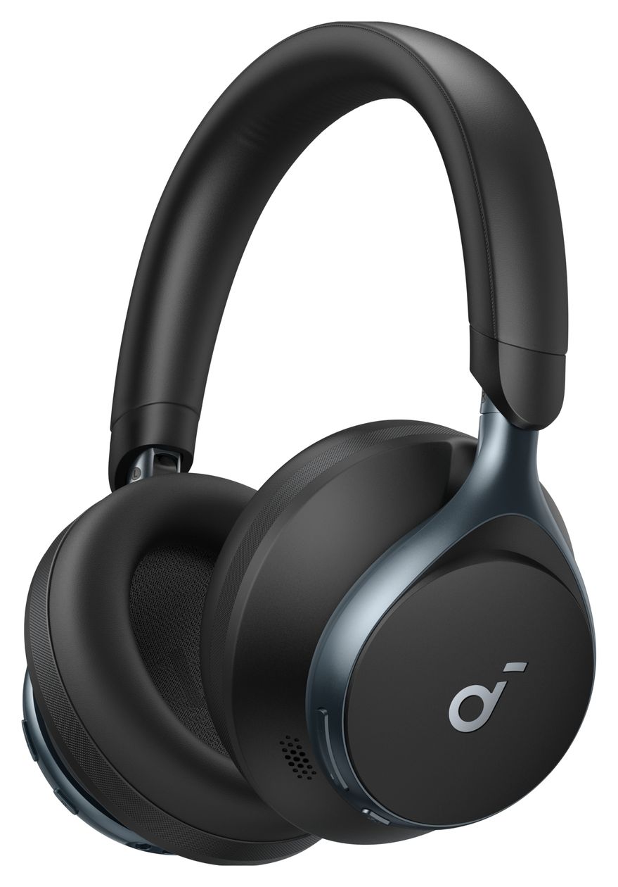 Space One Ohraufliegender Bluetooth Kopfhörer kabelgebunden&kabellos  (Schwarz) 