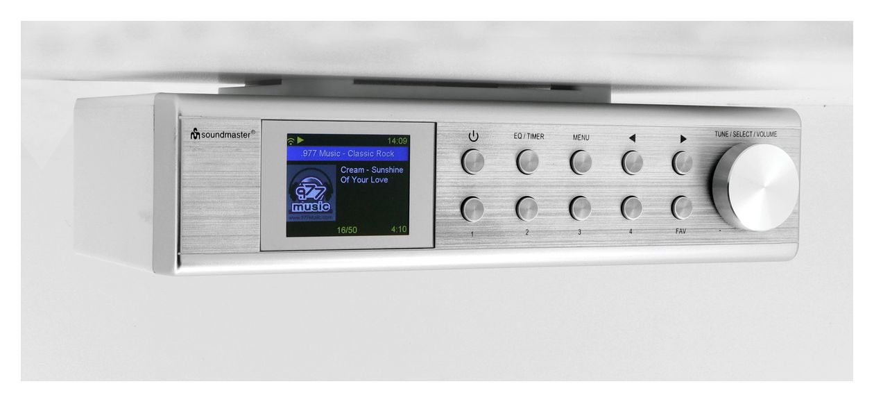 IR1500SI DAB+, FM, UKW Radio Internet  (Silber) 