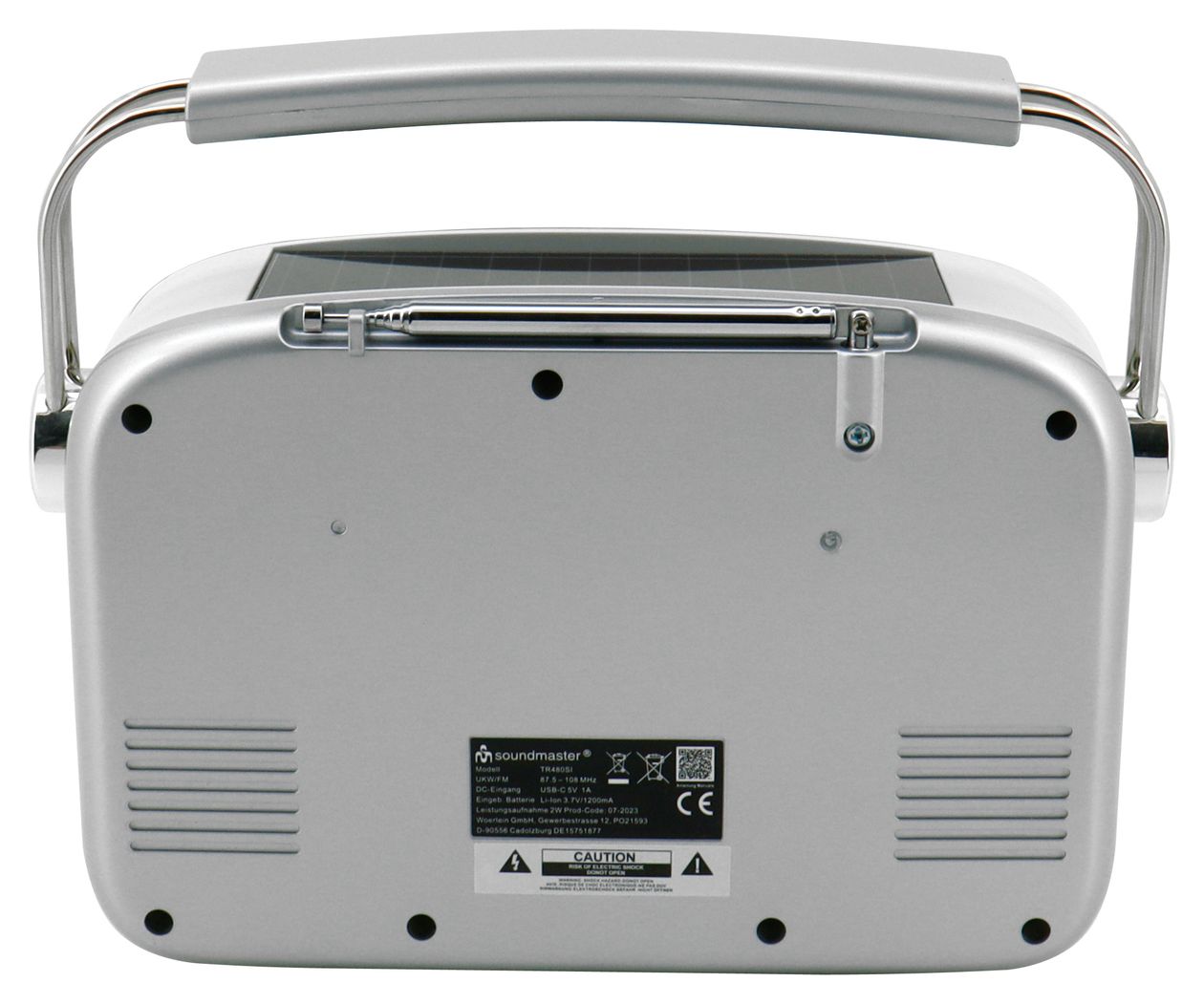 TR480SI FM Radio Tragbar  (Silber) 