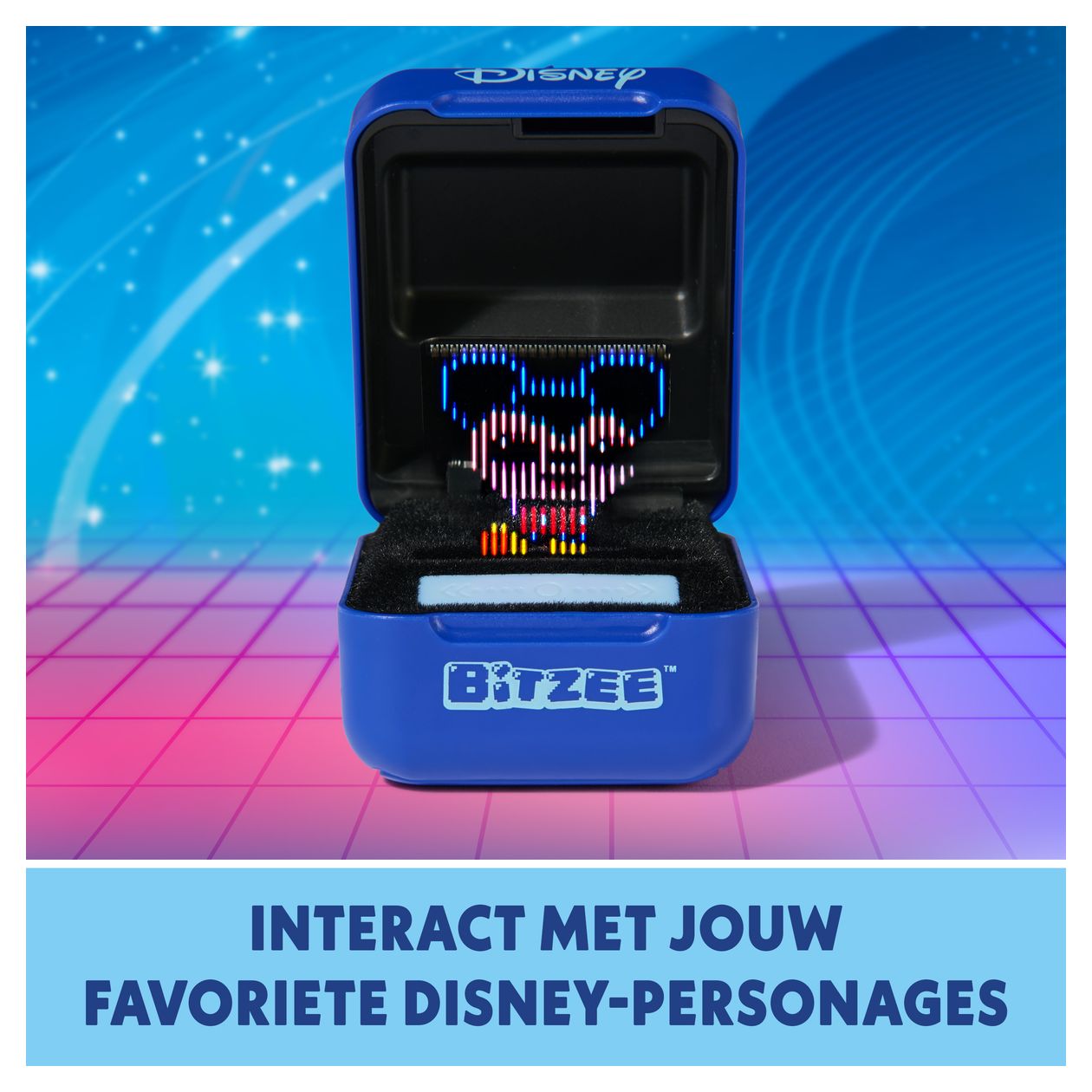Bitzee Disney - Digitale Charaktere zum Anfassen, interaktives Spielzeug mit 30 virtuellen elektronischen Figuren, die auf Bewegung und Berührung reagieren 