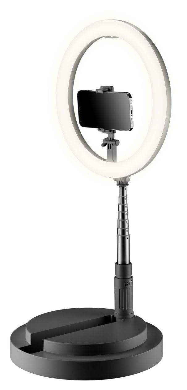 Selfie Ring Compact 70 mm Universal  (Schwarz) 